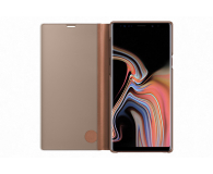 Etui Clear View Standing Cover do Samsung Galaxy Note 9 brązowe - 441239 - zdjęcie 4